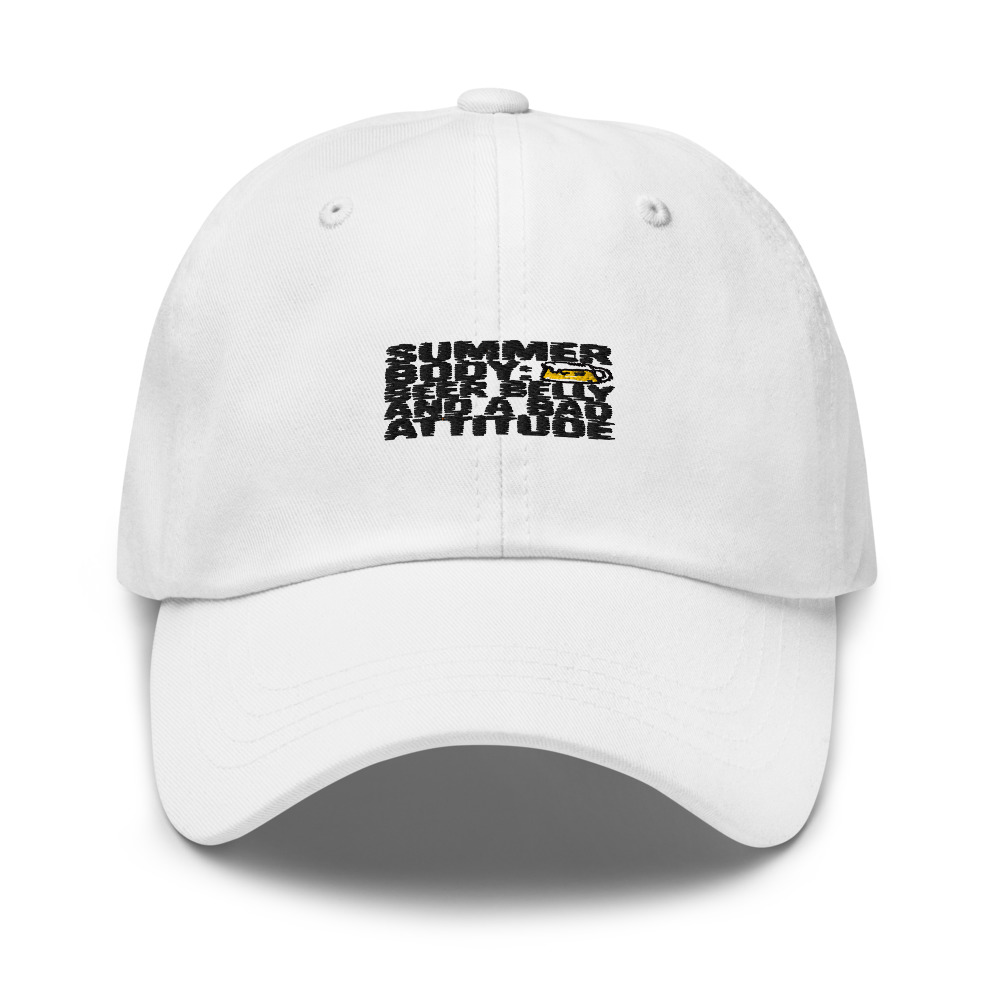 SUMMER BODY: BEER BELLY AND A BAD ATTITUDE - hat