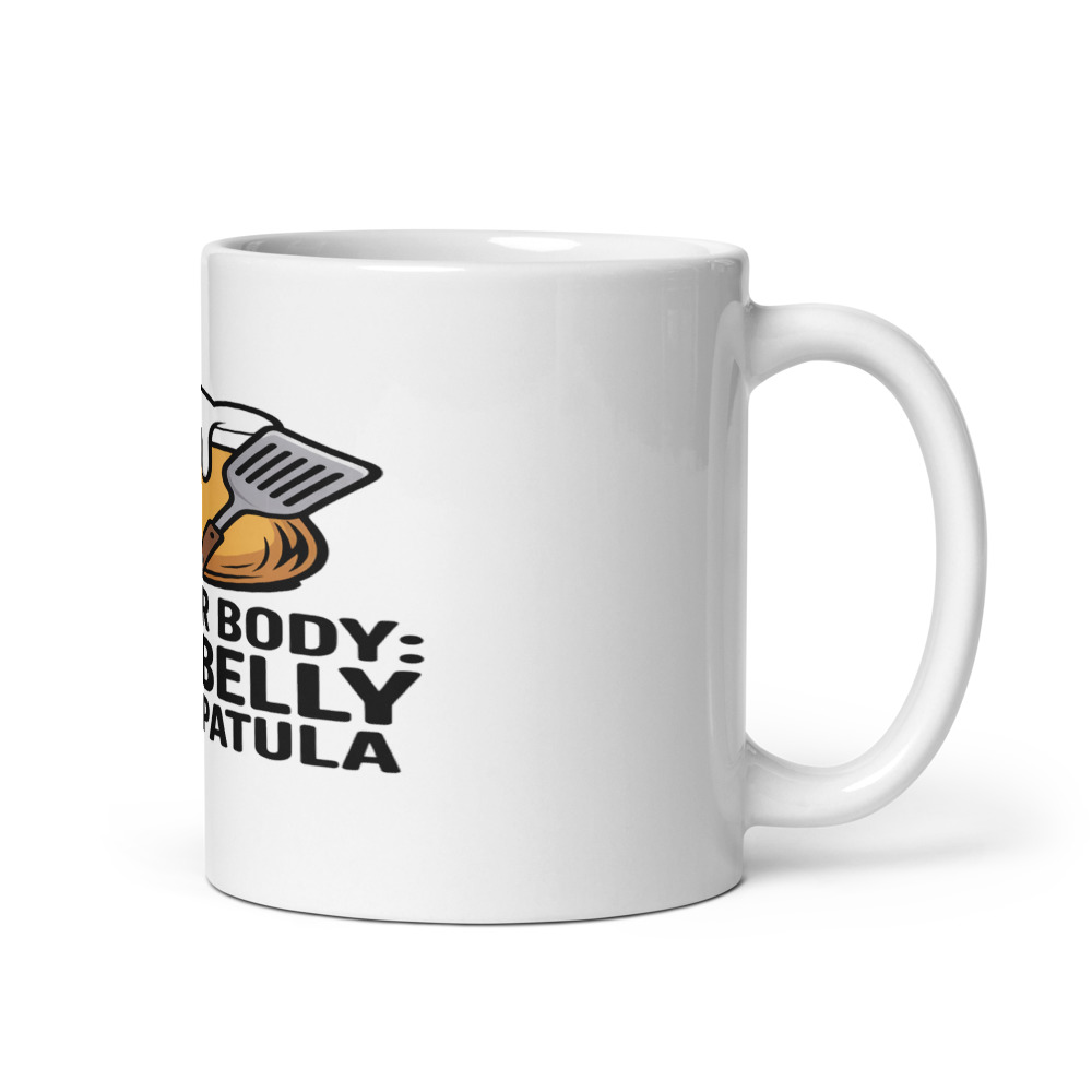 Summer Body: Beer Belly and a Spatula - mug