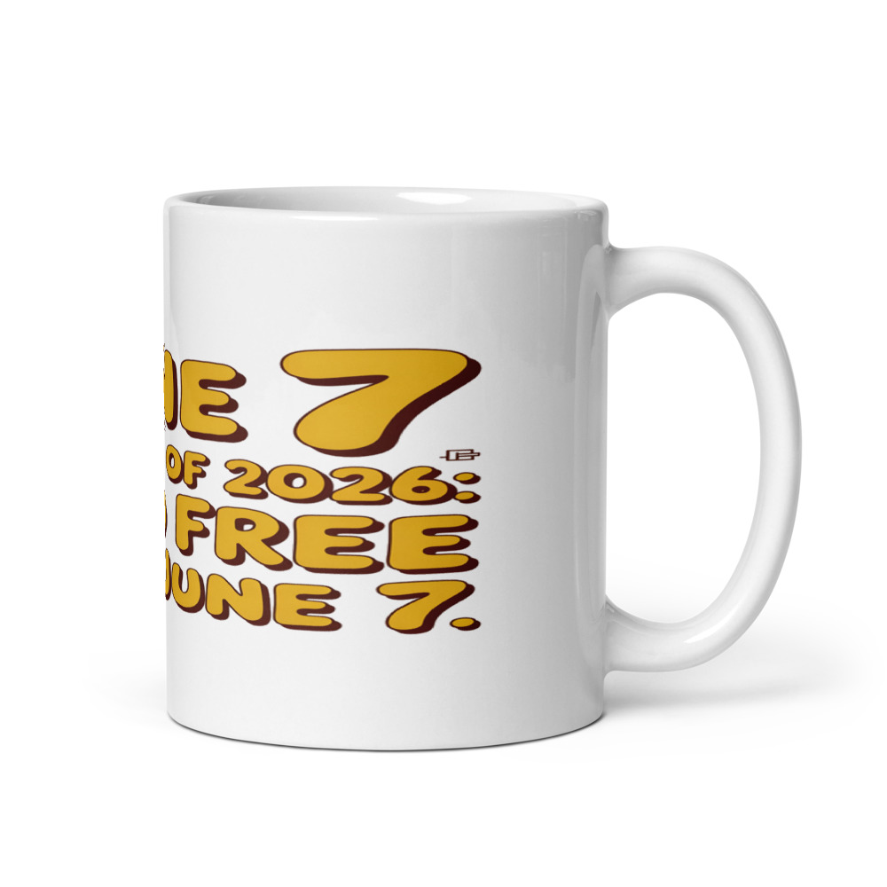 SUMMER OF 2026: FOMO FREE SINCE JUNE 7 - mug