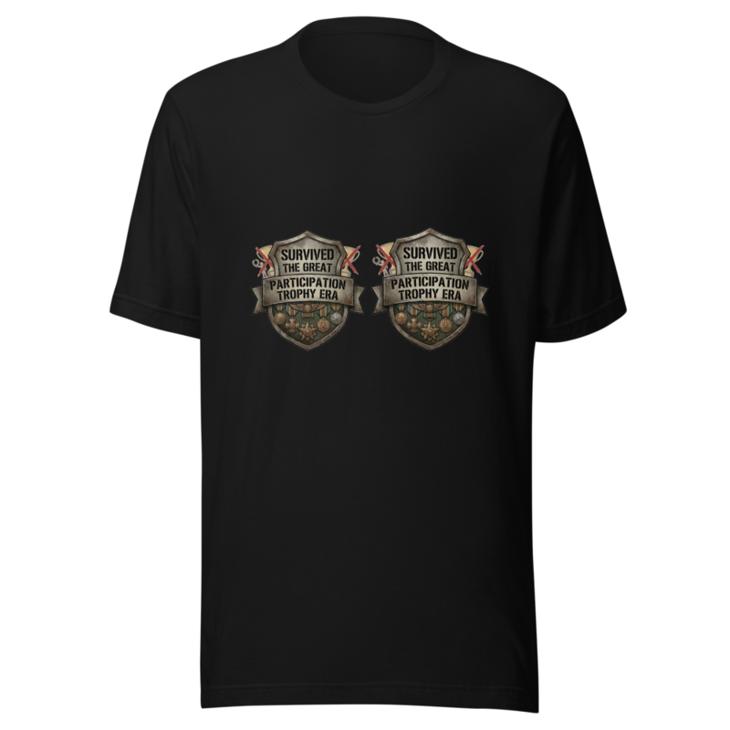 Survived The Great Participation Trophy Era - tshirt