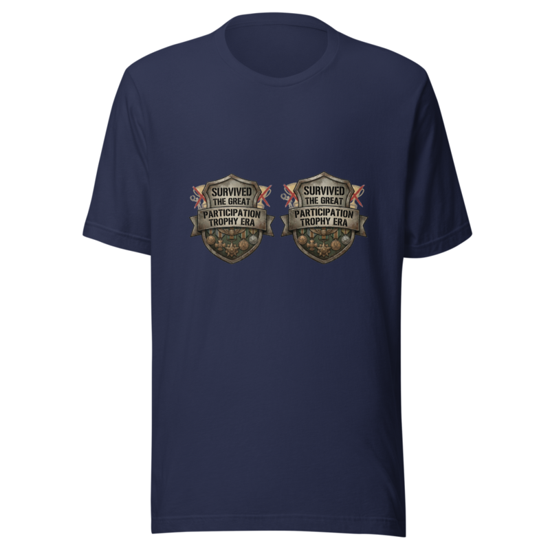 Survived The Great Participation Trophy Era - tshirt