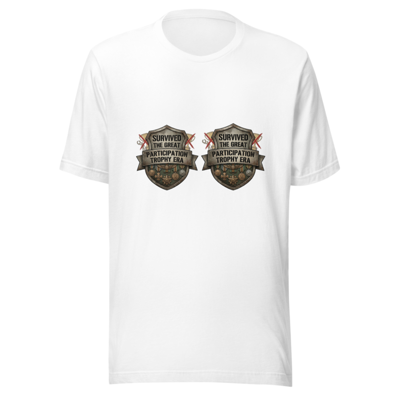 Survived The Great Participation Trophy Era - tshirt