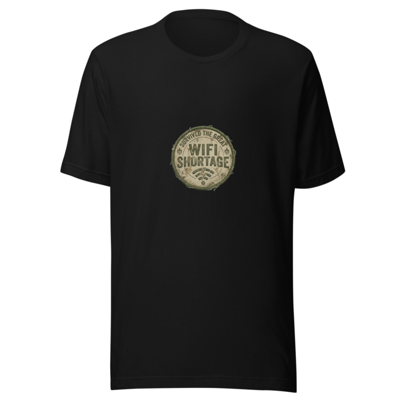 Survived The Great WiFi Shortage - tshirt