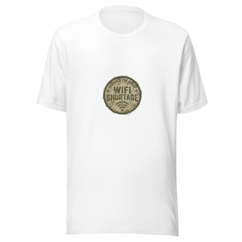 Survived The Great WiFi Shortage - tshirt