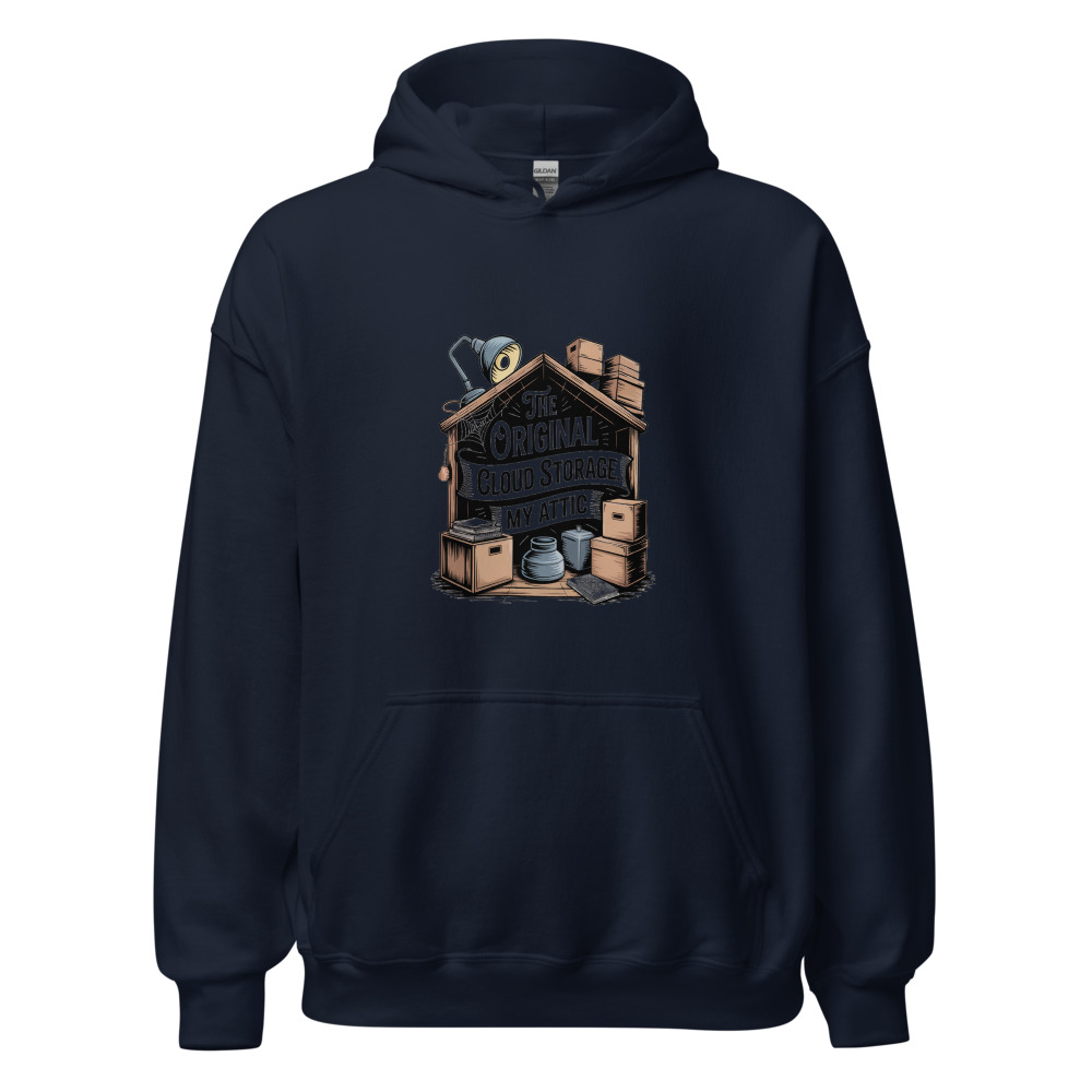 THE ORIGINAL CLOUD STORAGE: MY ATTIC - hoodie