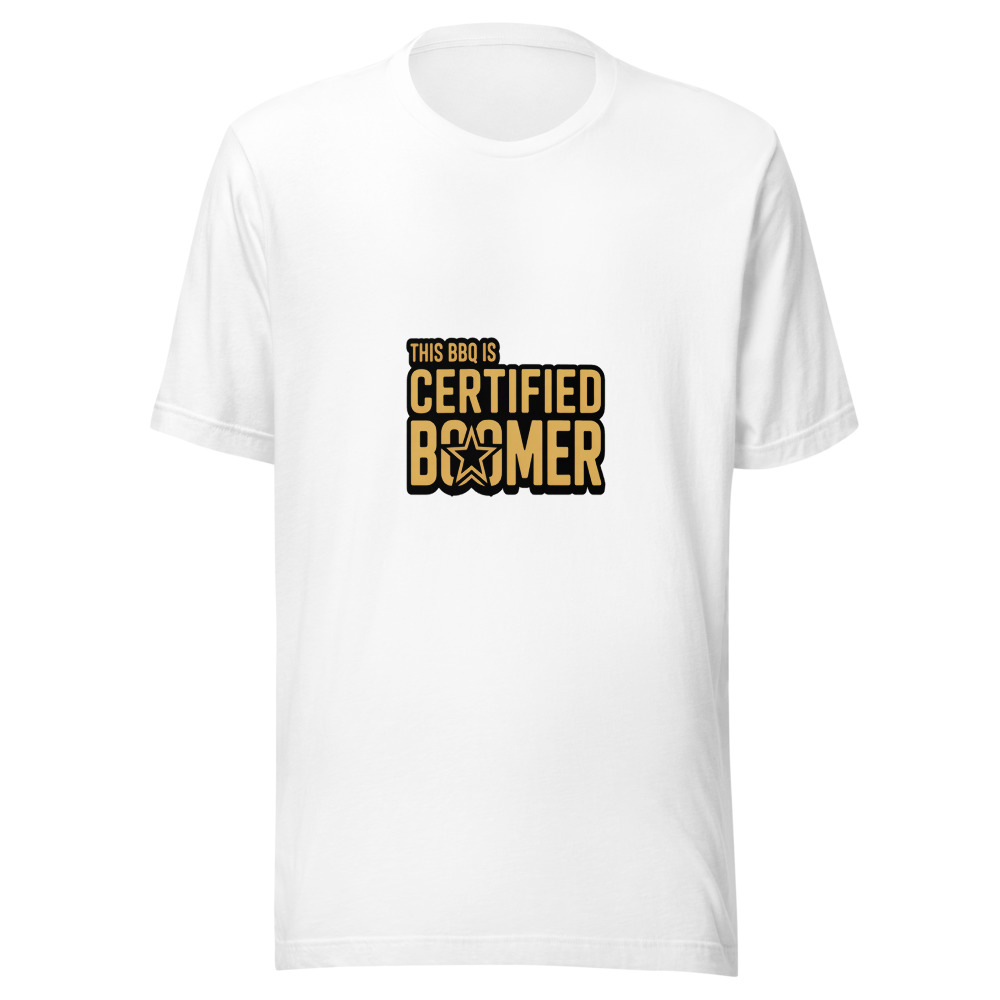 This BBQ Is Certified Boomer - tshirt