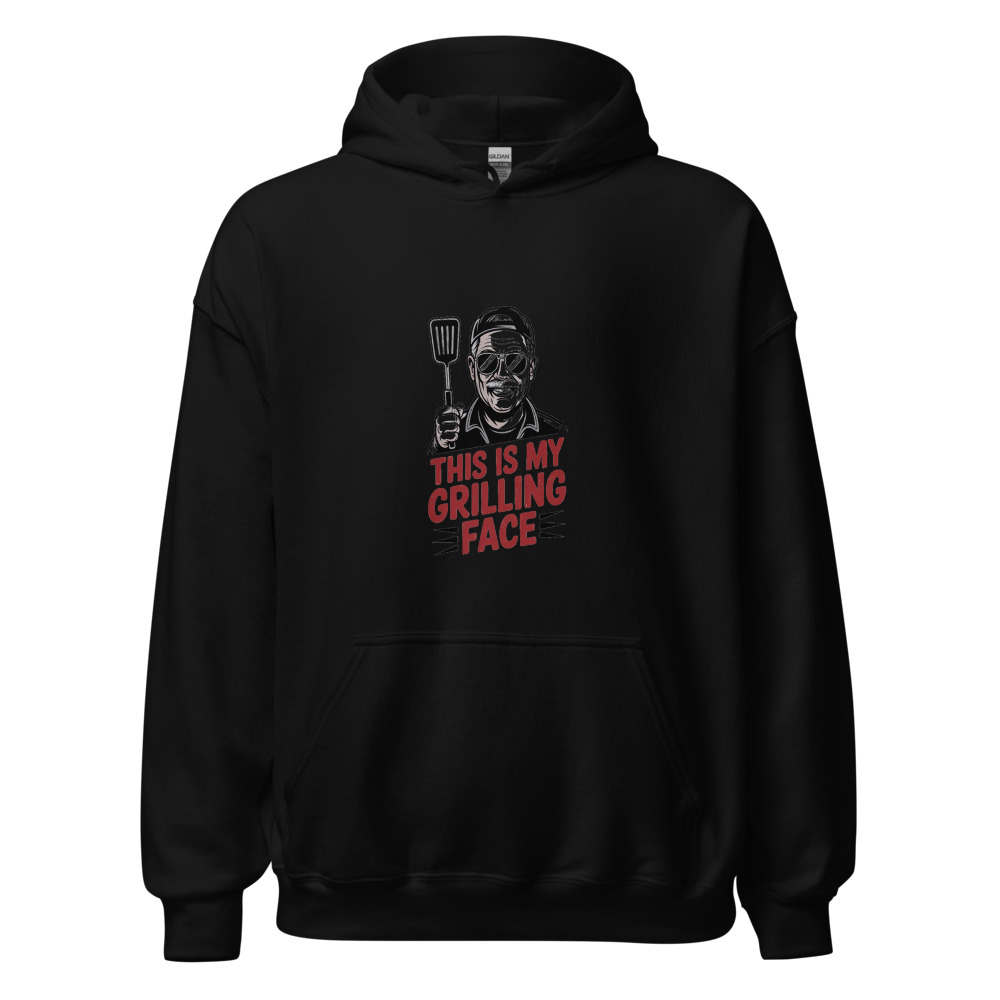THIS IS MY GRILLING FACE - hoodie