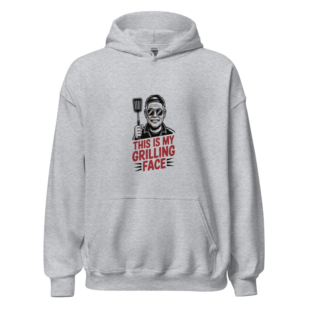 THIS IS MY GRILLING FACE - hoodie