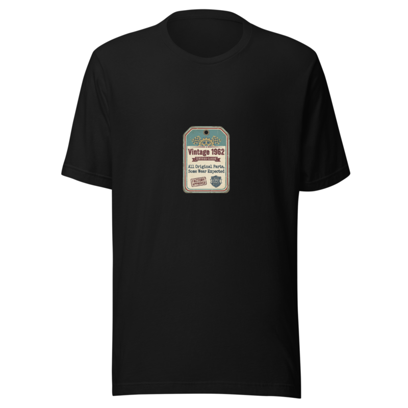 Vintage 1962: All Original Parts, Some Wear Expected - tshirt
