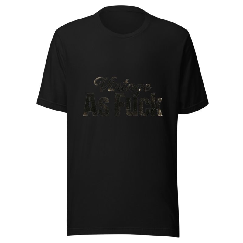 Vintage As Fuck - tshirt