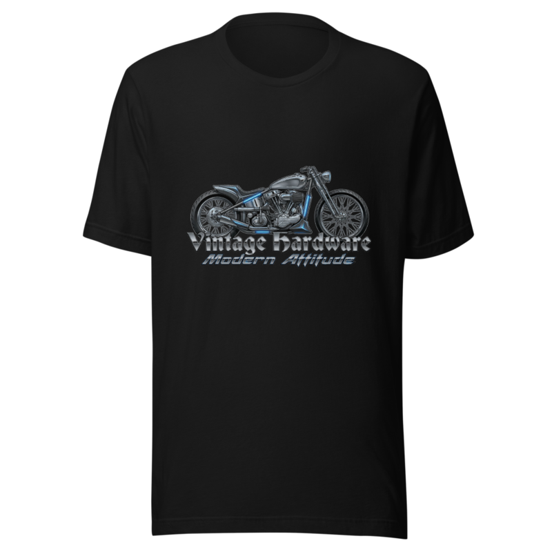 Vintage Hardware, Modern Attitude - tshirt