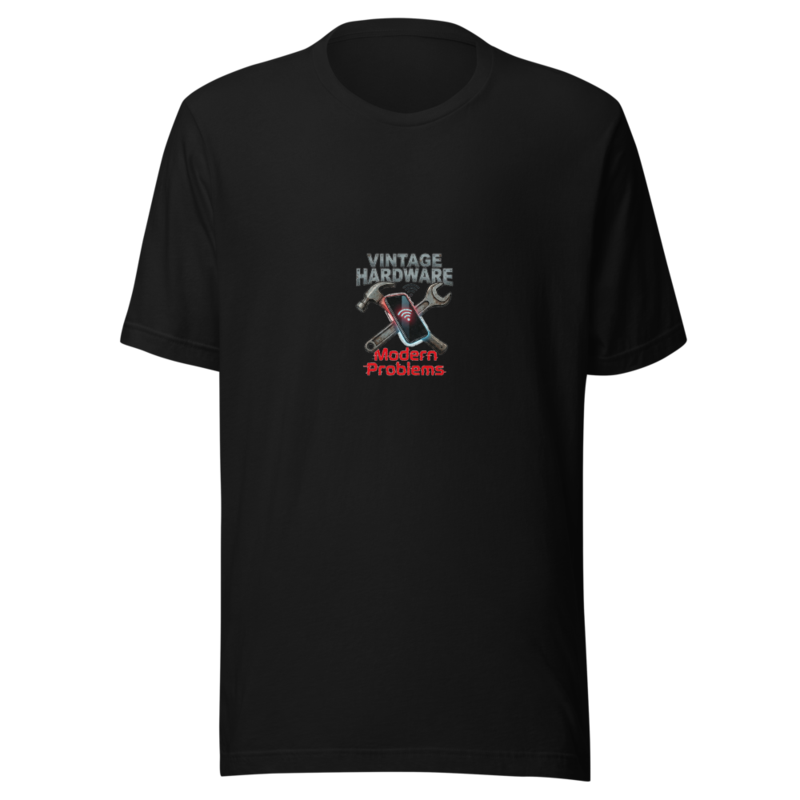 Vintage Hardware, Modern Problems - tshirt