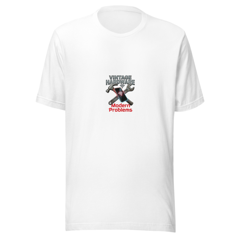 Vintage Hardware, Modern Problems - tshirt