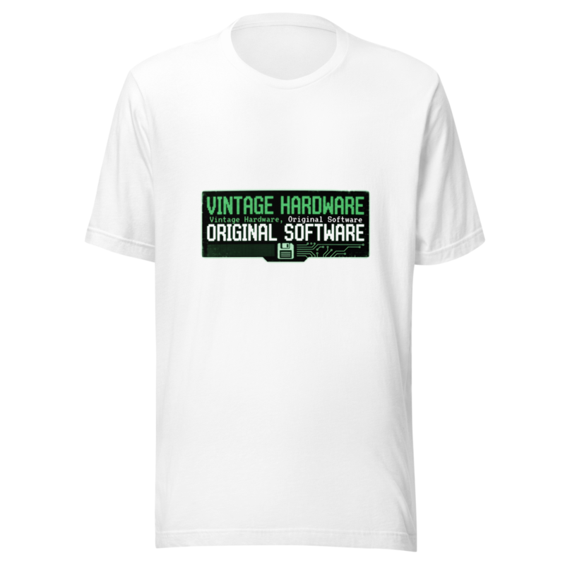 Vintage Hardware, Original Software - tshirt