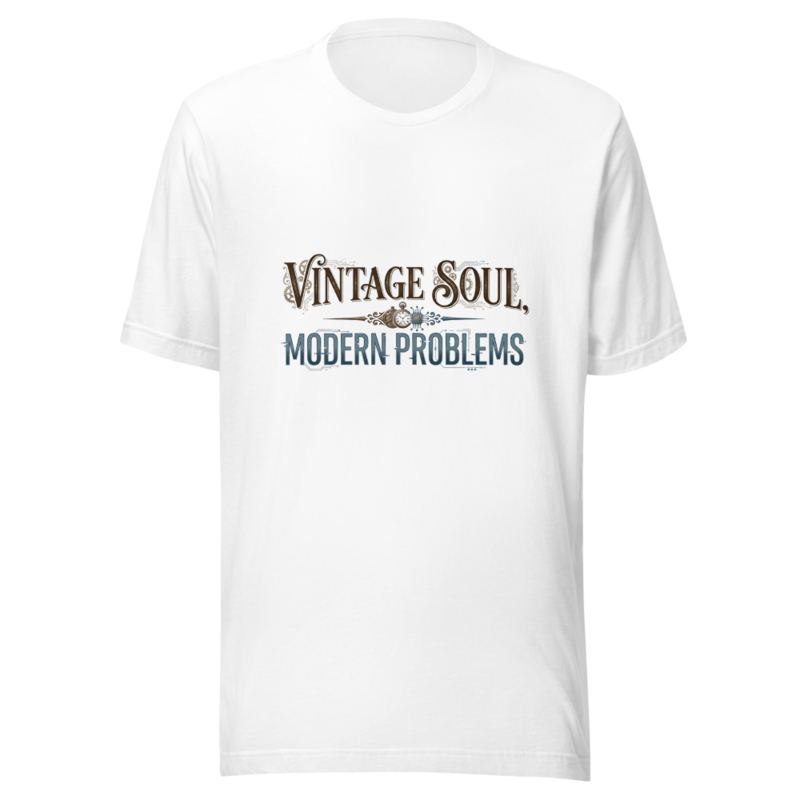 Vintage Soul, Modern Problems - tshirt