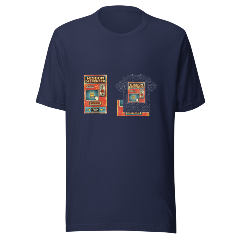 Wisdom Dispenser: Insert Quarter - tshirt