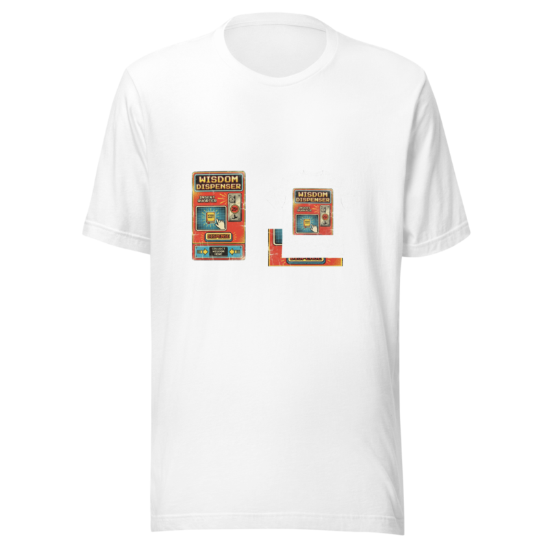 Wisdom Dispenser: Insert Quarter - tshirt