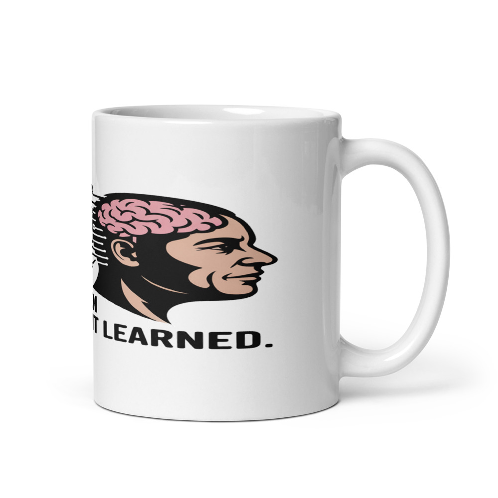 YOUR AI THINKS IT KNOWS ME. I'VE FORGOTTEN MORE THAN IT LEARNED. - mug